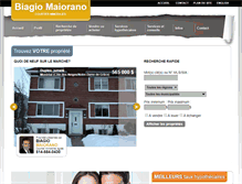 Tablet Screenshot of biagiomaiorano.com